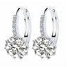 High Quality Crystal Color CZ Zircon Earrings for Women