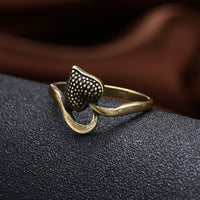 Love Heart Wave Ring for Women