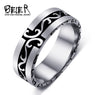 Stainless Steel Simple Ring for men