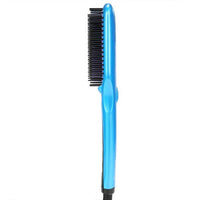 Digital Electric Hair Straightener Brush Comb - sparklingselections