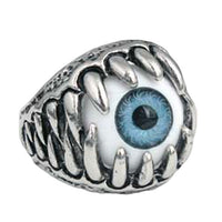 Monster Teeth Mouth Ghost Eye Cool Skull Finger Ring