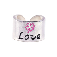 Tide Rock Style Men's Ring Of Love Art Thai Opening Rings