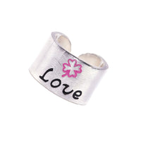 Tide Rock Style Men's Ring Of Love Art Thai Opening Rings