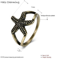 Starfish Shaped Rings