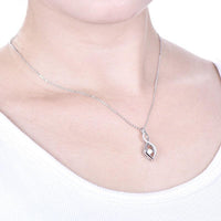Sterling Silver Pendant Necklace - sparklingselections