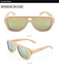 New Latest Fashion Custom Made Bamboo Sunglasses