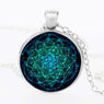 Flower of Life Necklace Pendant For Women