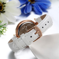 Women Leather Wristwatch - sparklingselections