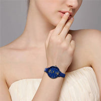 Women Blue Quartz Watch - sparklingselections