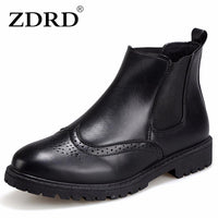 New Fashion Men PU Leather Winter Boots size 789 - sparklingselections