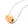 Tiny Collarbone Chain Round Transfer Beads Necklaces for Women