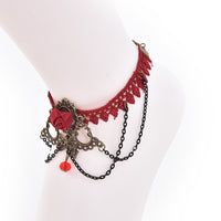 Barefoot Sandal Lace Anklet Chain for Women