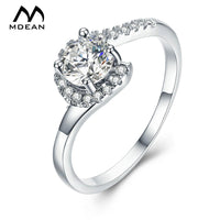 White Gold Color Vintage Rings for women - sparklingselections