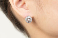 Dancing Stone Natural Stud Earring  for Women - sparklingselections