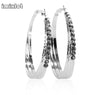 Silver Round Bohemia Earring for Women