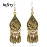 Vintage Tassel Dangle Earrings for Women