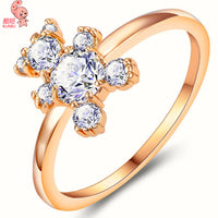 Woman's Engagement Fine Ring