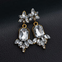 Hyperbole Luxurious Crystal Stud Earring for Women