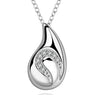 Crystal Zircon Metal Pendants Necklaces for Women