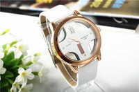 Business Watches Transparent Dial Sport Quartz WristWatches Men Fashion Casual Nice Watches