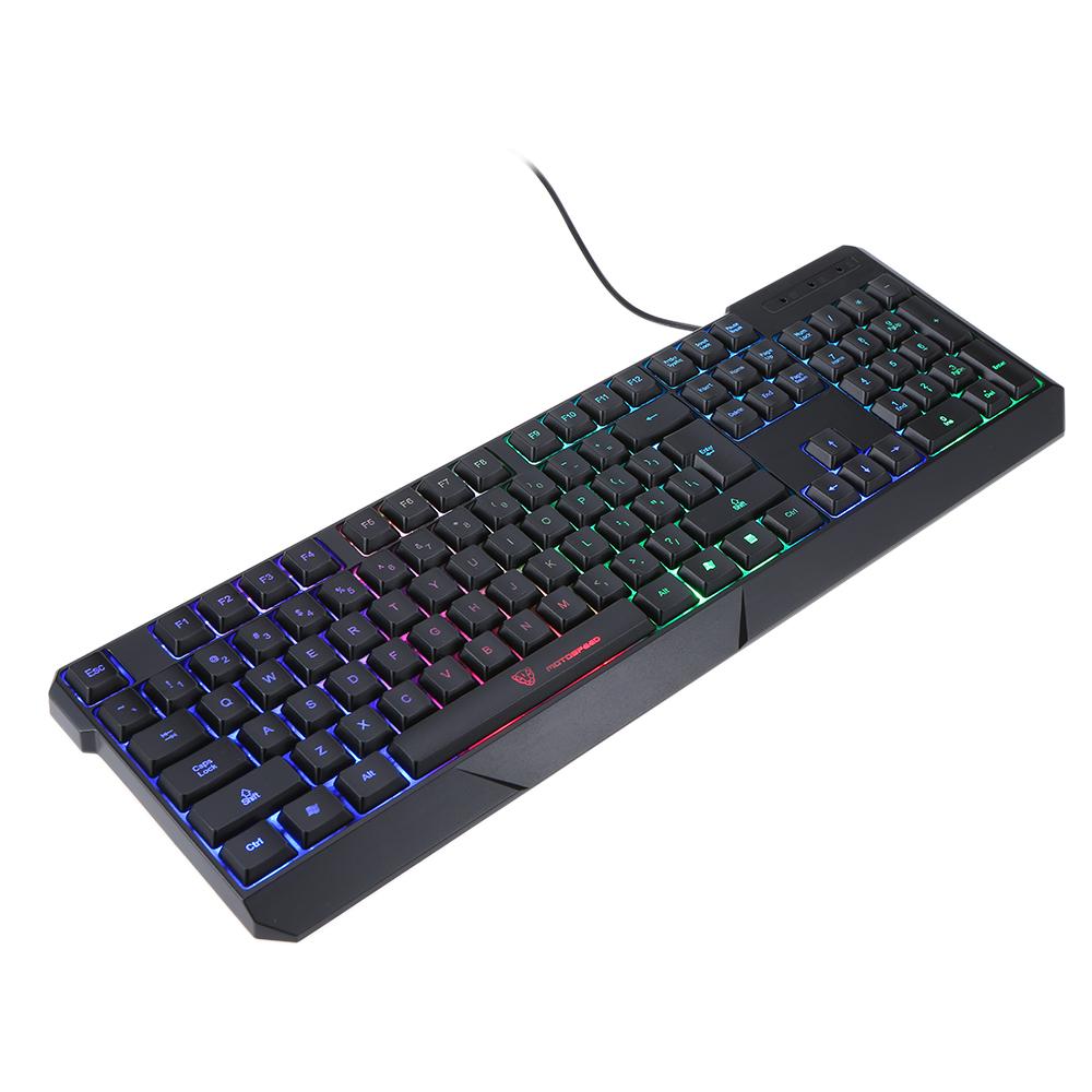 New USB Wired Pro Keyboard with 7 LED Colors – sparklingselections