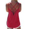 new Summer Sexy Women Sleeveless Strap Backless Top size sml
