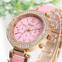 New Women Stylish Luxury Quartz Wrist Watch - sparklingselections