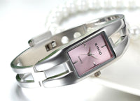New Luxury Fashion Women Alloy Bracelet Bangle Watch - sparklingselections