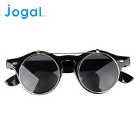 Steampunk Retro Flip Up Goth Goggles Sunglasses