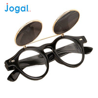 Steampunk Retro Flip Up Goth Goggles Sunglasses