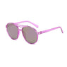 Round Shades Mirror Sun Glasses UV400