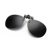 Polarized Mirrored UV400 Mens Clip-on Flip-up Sunglasses