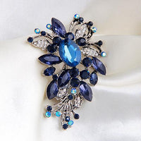 Women's Flower Shape Alloy Clothes Sweater Scarf Brooch Pin - sparklingselections