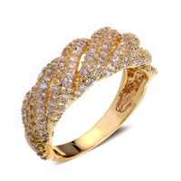 Synthetic CZ Rings Wedding Band Ring