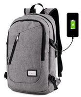 new light weight canvas with charging port shoulder bag - sparklingselections