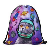 new space cat printing bag for outdoor - sparklingselections
