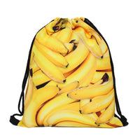 new Bananas 3d printing backpack for man - sparklingselections