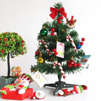 Mini 60CM Artificial Christmas Tree Decorated Xmas Tree 75pcs Branch - sparklingselections