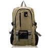 new male Retro Leisure tourism canvas backpack