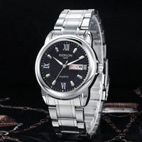new Luxury Men Full Stainless Steel Casual wrist Watch - sparklingselections