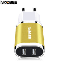 USB 2 Port Wall Charger For Smart Phone