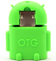 Mini Robot Shape Micro USB OTG Adapter For smart phones - sparklingselections