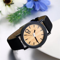 New Fashion Man Leather Strap Watch - sparklingselections