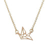 Gold Bird Necklace For Women