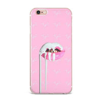 Sexy Girl Lips Kiss Silicon Soft Cover For iPhone 6 6s - sparklingselections