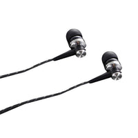 Noise Isolating Reflective Fiber Cloth Line 3.5mm In-ear Earphone - sparklingselections