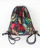 Summer Leaf Pattern String Shoulder Bags for Women