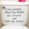 Waterproof Bathroom Toilet Stickers wall Decal