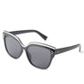 Summer Style Big Size Frame Mirror Sun glass New Super Sexy Ladies Eyewear Sunglasses