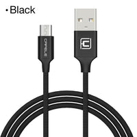 Nylon Braided Tangle-Free Charging Cable for Android phone